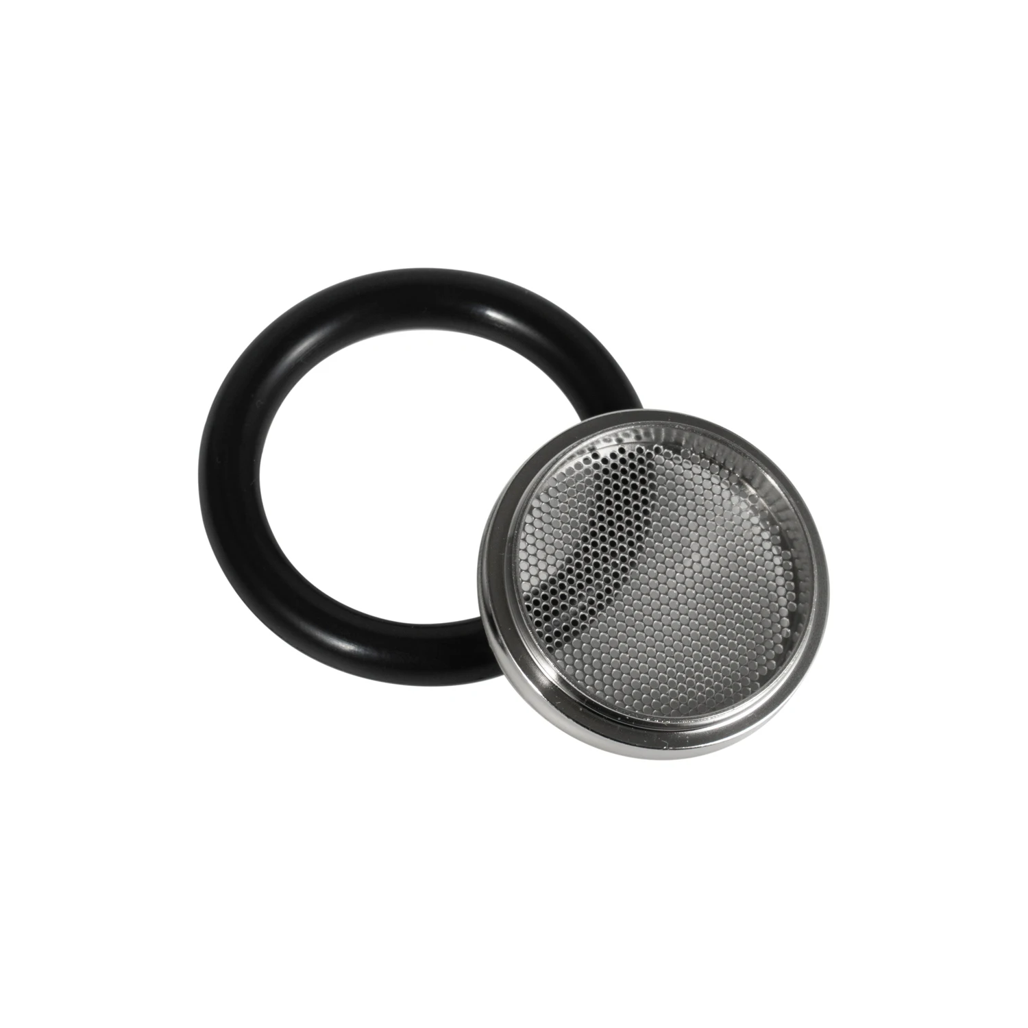 SS304+FKM Screen Center Ring with O-Ring With filter screen Filter Vacuum Washer KF/NW16-50 20/40/50Mesh Ring Pipe Fitting