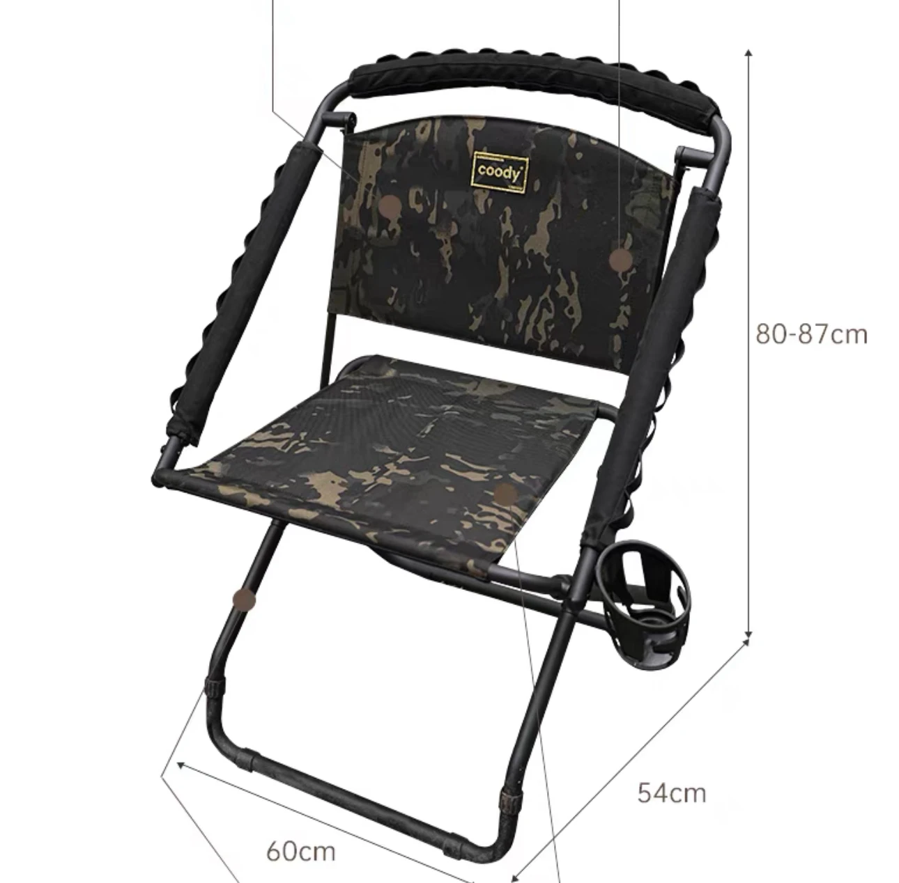 في الهواء الطلق التكتيكية كرسي قابل للطي نزهة الصيد قابل للتعديل المحمولة التخييم مروحة اللون كرسي
