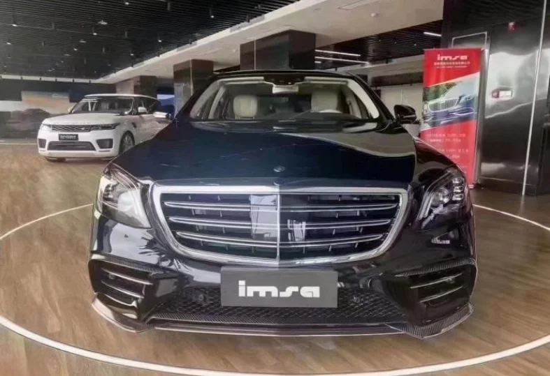 S450กันชนคาร์บอนไฟเบอร์สำหรับ W222 Mercedes-Benz S-Class S560 2019 2020 2021 2022คุณภาพสูง