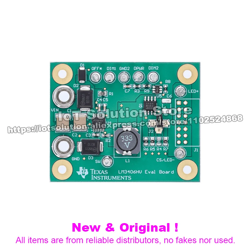 LM3406HVEVAL LM3406 - 1.5A High Voltage, Constant Current Buck Regulator for Driving High Current LEDs EVM