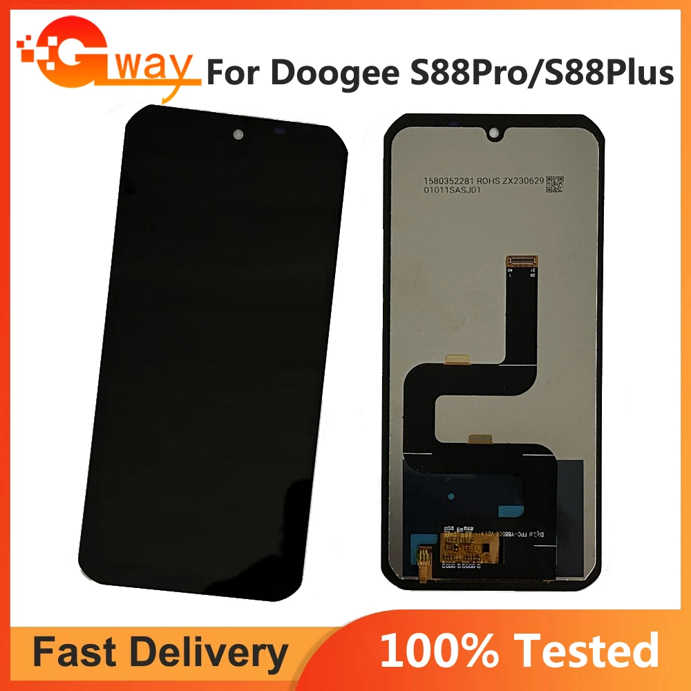 For DOOGEE S88 Plus S88Pro S89 Pro S97Pro LCD Screen DOOGEE S51 S61 S86 S96 Pro S98 S99 S100 Pro S110 S118 S Punk Display Sensor