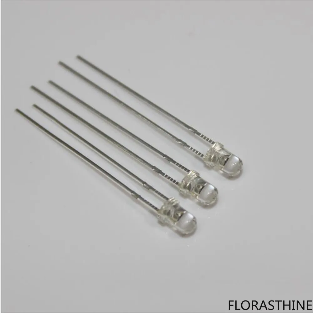 F3/F5 3mm 5mm IR850/850NM IR940/940NM Infrared Sending Tube Emission Pin Light-emitting Diode LED Security Monitoring