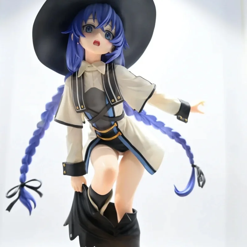 New 23cm Magician Roxy Migurdia Action Figures Mushoku Tensei Jobless Reincarnation Models Anime Pvc Adult Collection Xmas Gifts