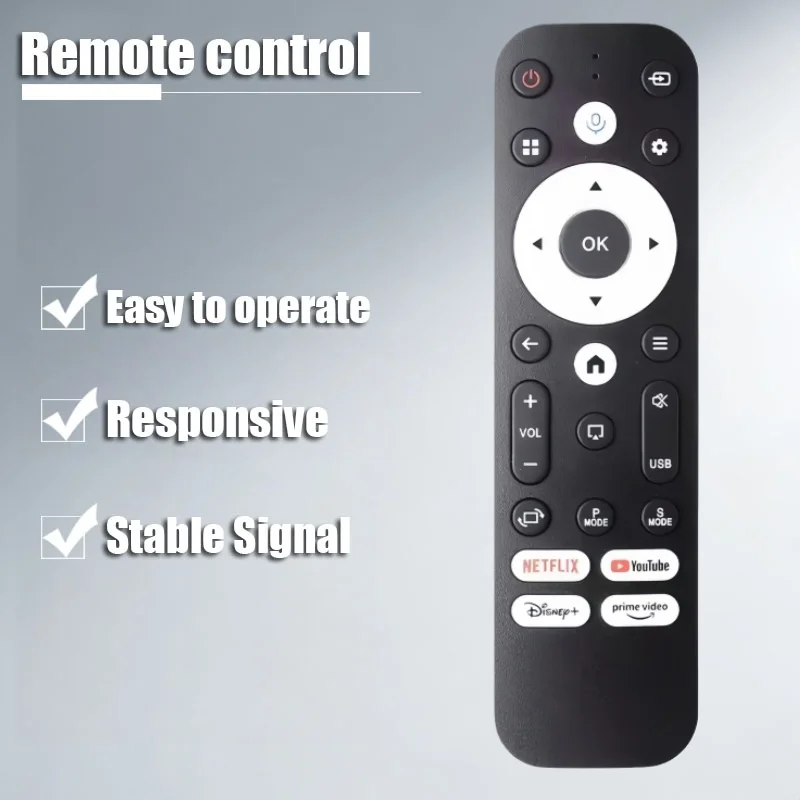 LY Voice Remote Control for Gaimoo GM600 Magcubic HY320 NTV Salange HY320AA Projector Compatible Spare Parts