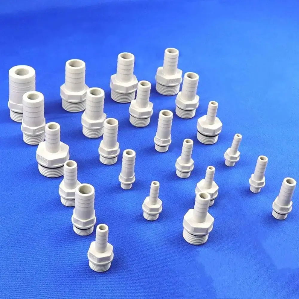 

1 шт. 1/4 "1/8" BSP наружная резьба пластиковый фитинг для шланга с колючим хвостом садовый аксессуар для орошения соединитель POM Pagoda