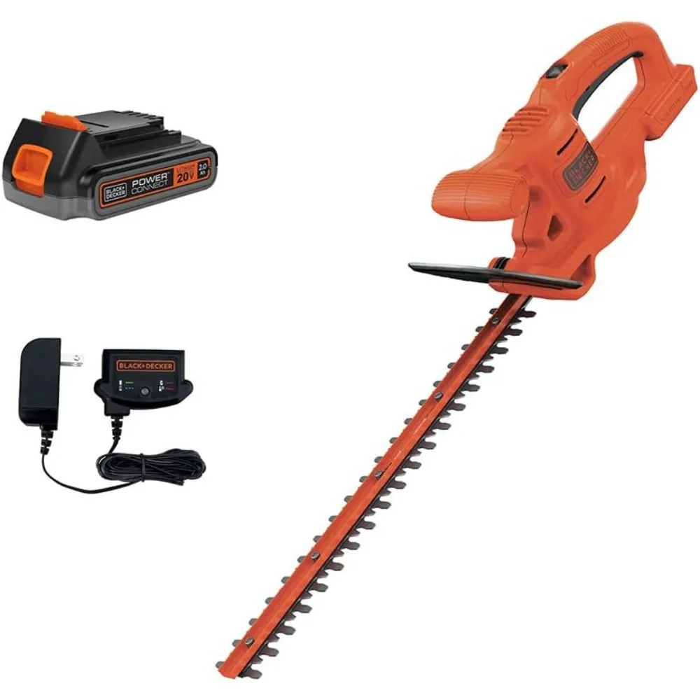 

by BLACK+DECKER 20V MAX Hedge Trimmer Kit, 18-Inch (LHT218D1AEV) , Orange