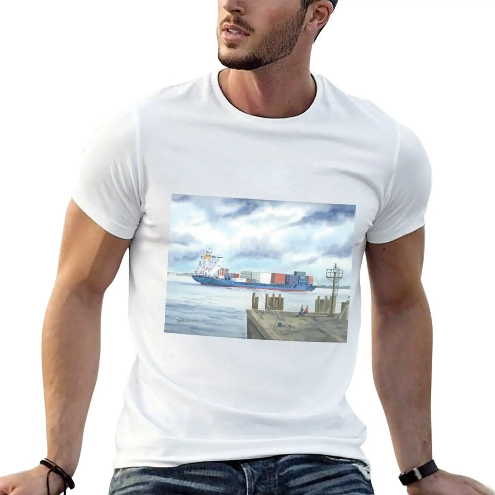 Passing Portishead Pier T-Shirt funny costumes graphic shirts mens t shirts pack