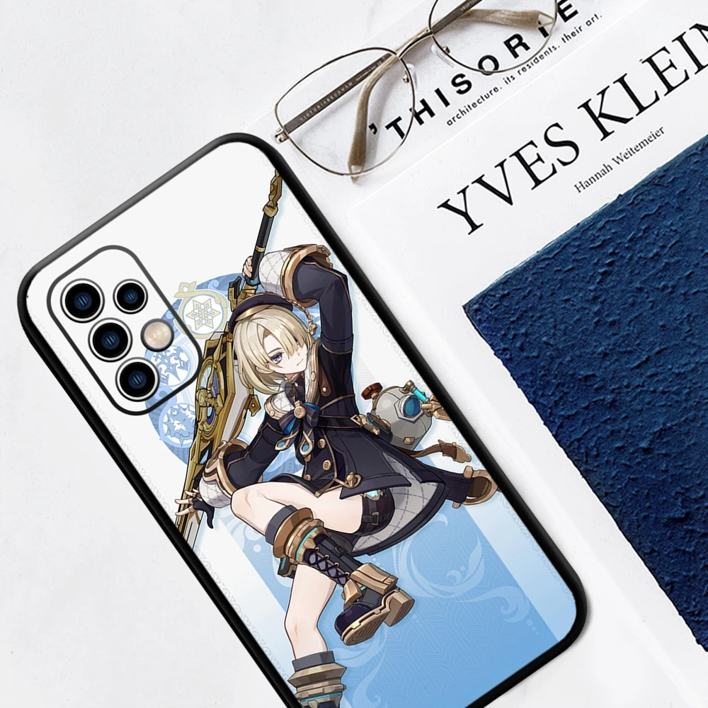 Genshin เคสโทรศัพท์ระดับความลึกที่มองไม่เห็นสำหรับ Samsung Galaxy A54 53 52 51 F52 A71 note20อัลตร้า S23 M30 M21