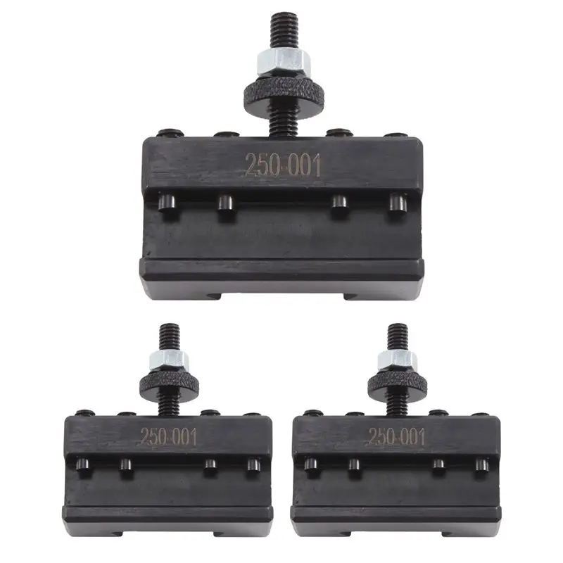 Special Offer~3Pcs Quick Change Turning And Facing Lathe Tool Holder Bracket 250-001CNC Tool POST