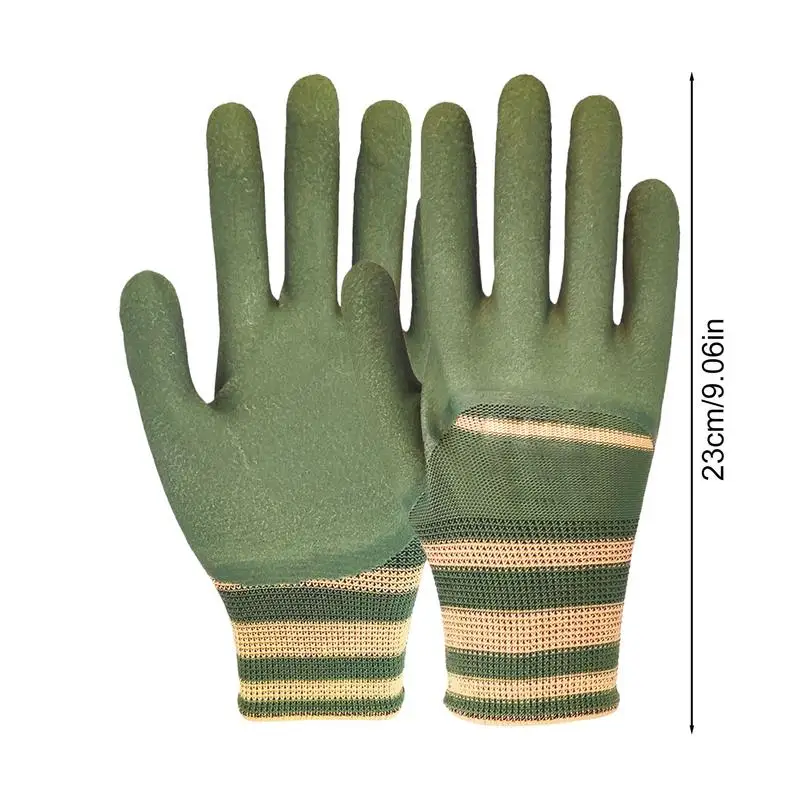 Садовые перчатки, нескользящие, 12 пар, защитные перчатки для мужчин, многофункциональные, для работы, садовые аксессуары, дышащие