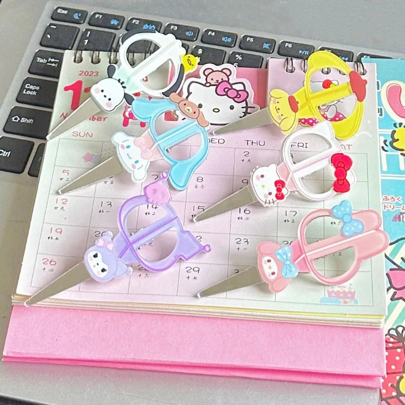 New Cinnamoroll Pochacco Cute Cartoon Jade Dog Small Scissor Hairpin Sweet Girly Heart Creative Animated Bangs Side Clip