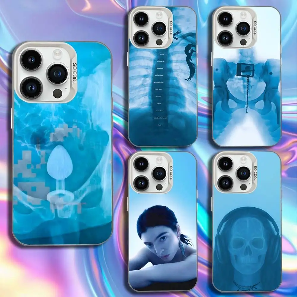 

Singer Lorde Virgin Phone Case For iPhone 16,15,14,13,12,11,Mini,Pro,SE,MAX White Matte Shockproof Cover