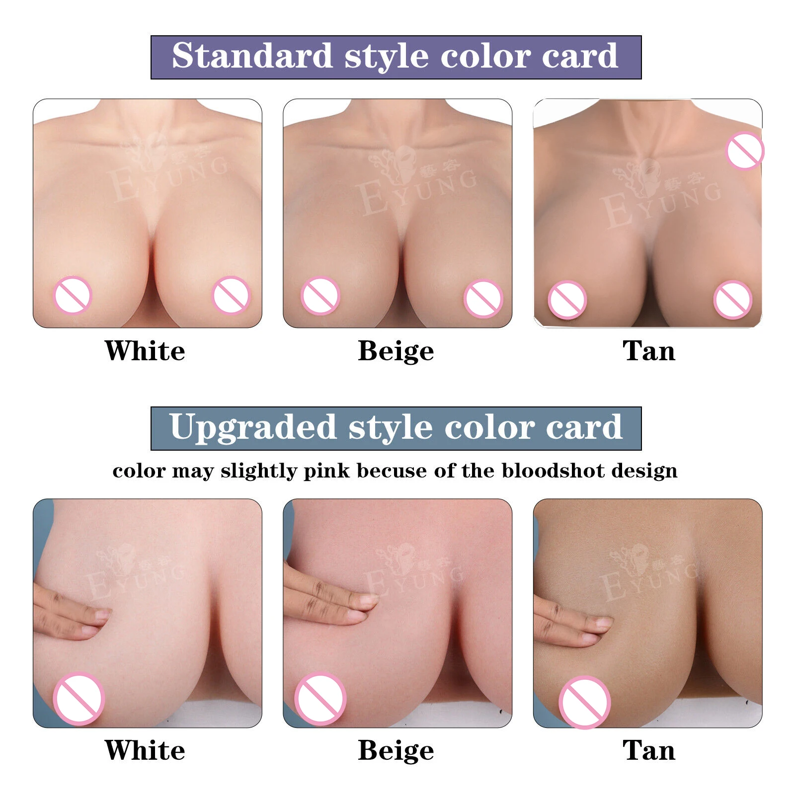 Eyung Breast​ Silicone Forms Crossdress Fake Boobs Drag Queen Cosplay Crossdressing  Sissyhug Shemale Upgraded Transgender