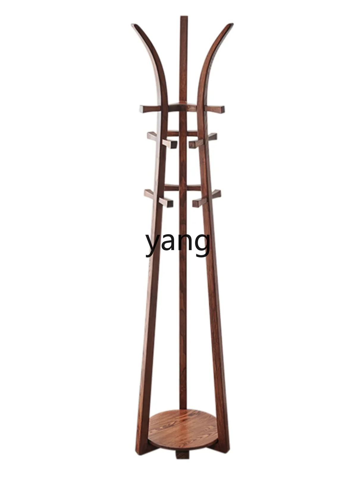 

LH all solid wood coat rack bedroom simple modern Chinese creative floor solid wood hanger