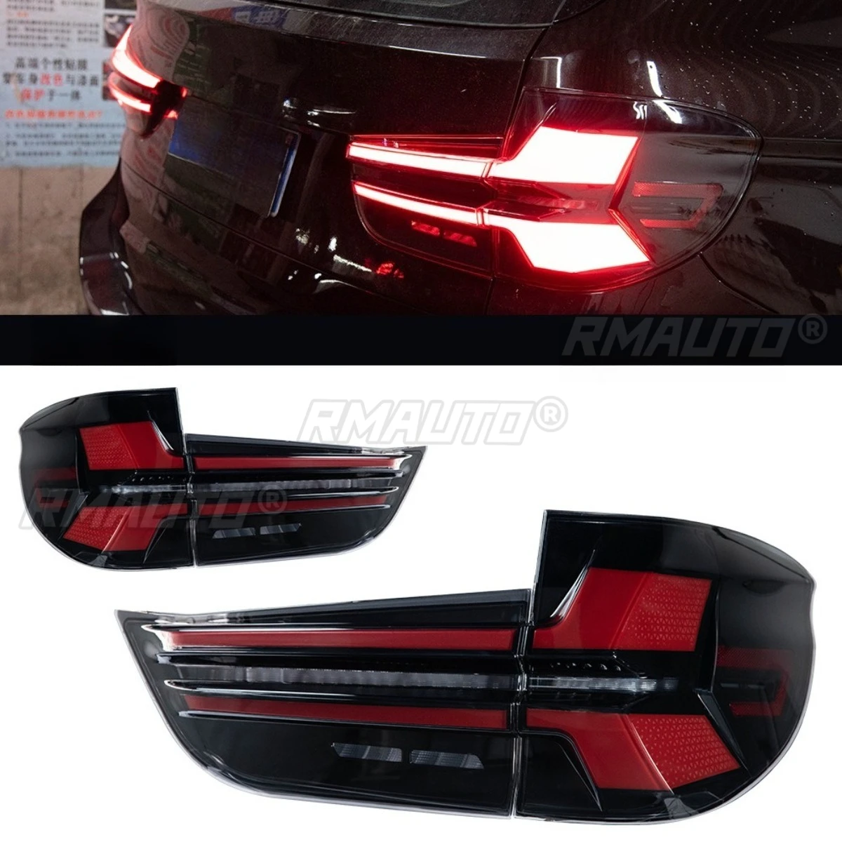 

For BMW X5 F15 2014-2018 Left Right Rear LED Taillight Taillamp Tail Lights Assembly Wide Light Corner Lamp