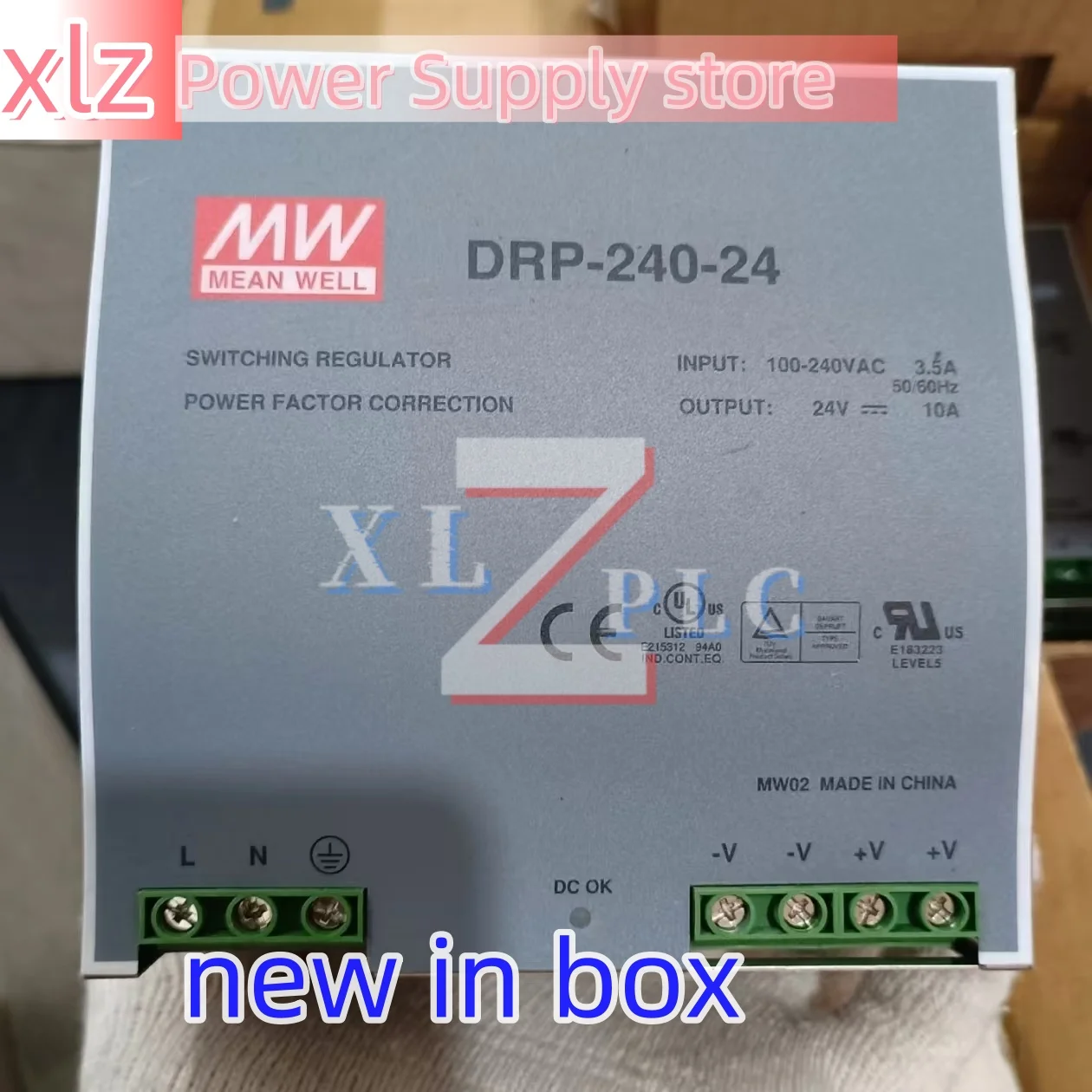 

DRT-240-24 new in stock DRP-240-24 Power Supply