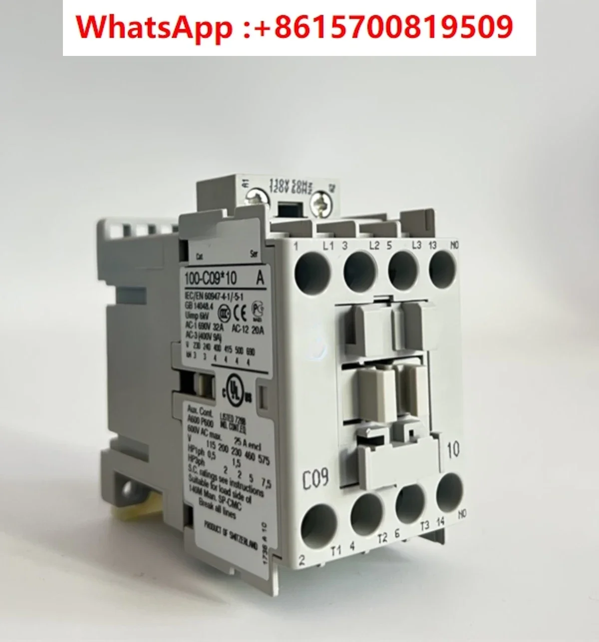 

100-C09*10/01 100-C09KD/KJ/KF Contactor