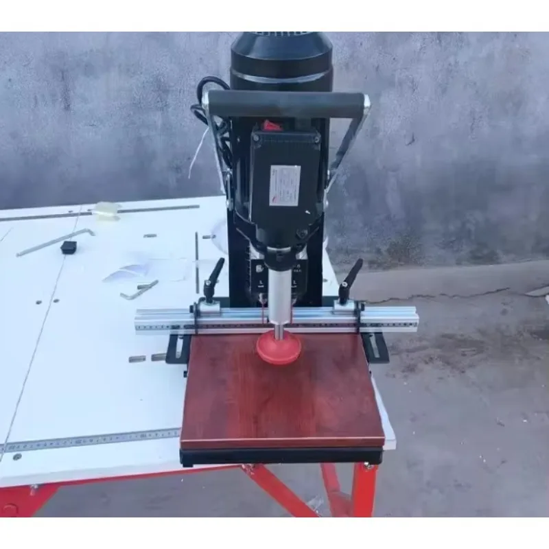 Portable Handheld Hinge Drill, Small Home Improvement Tool, Furniture, Door and Window Solid Wood Hinge Drilling Machine