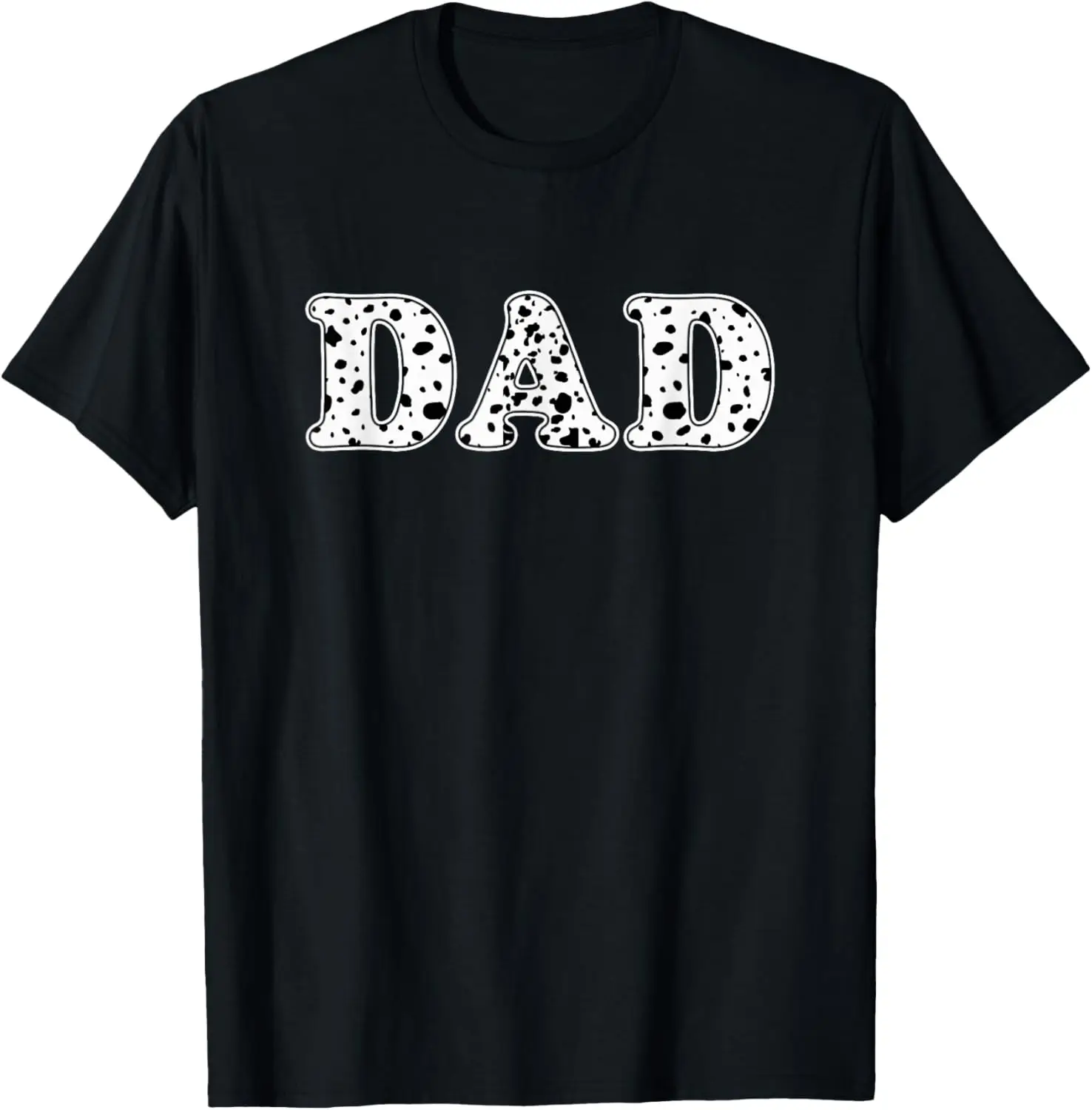 Dalmatian Dad Dalmatian Spots Print Matching Birthday T-Shirt