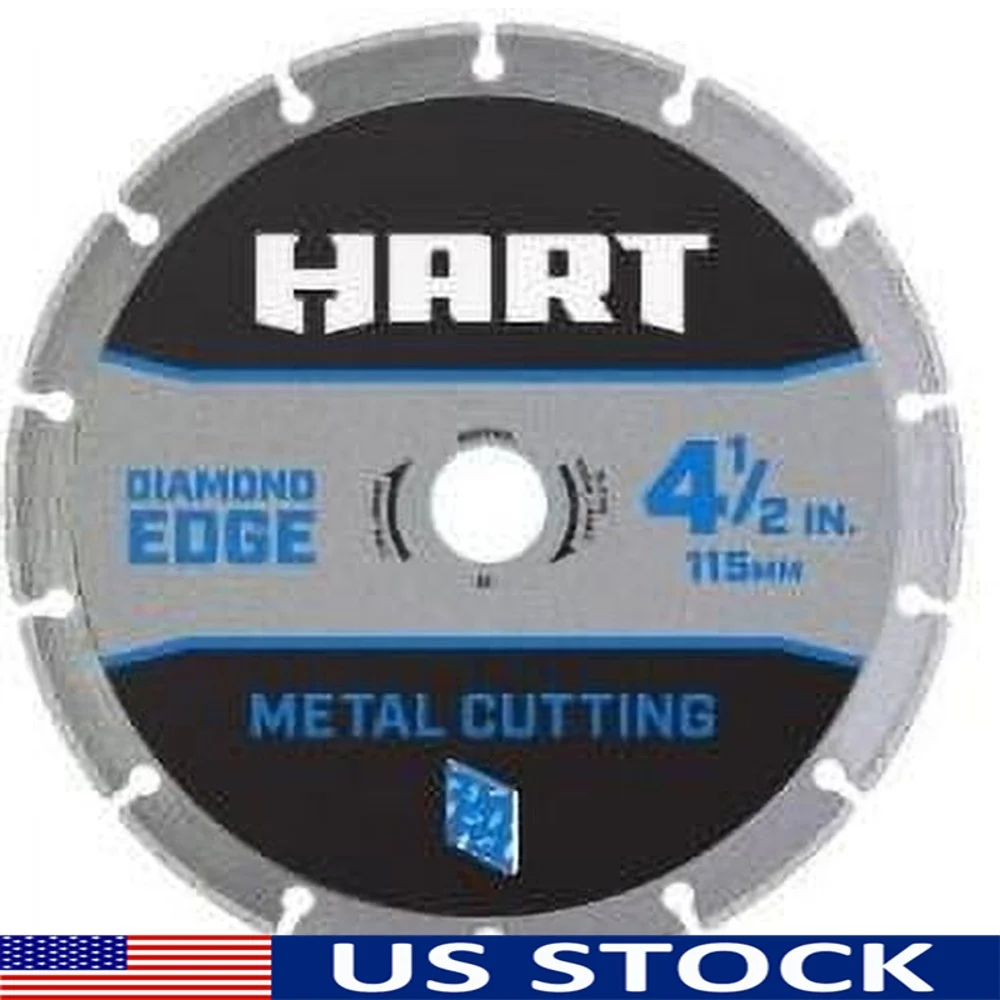 

Metal Cutting Diamond Wheel Segmented Steel Blade Heavy-Duty Precision Cutting Compatible 4-1/2 Inch Angle Grinders Durable