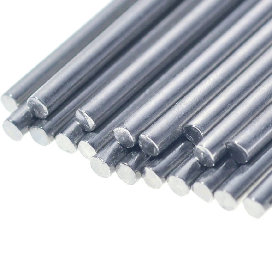 1Pcs Iron Rod Metal Round Bar Dia 2mm 3mm Transmission Rod Shaft DIY Axle Building Model Material 9.5mm 15mm-200mm 300mm Long