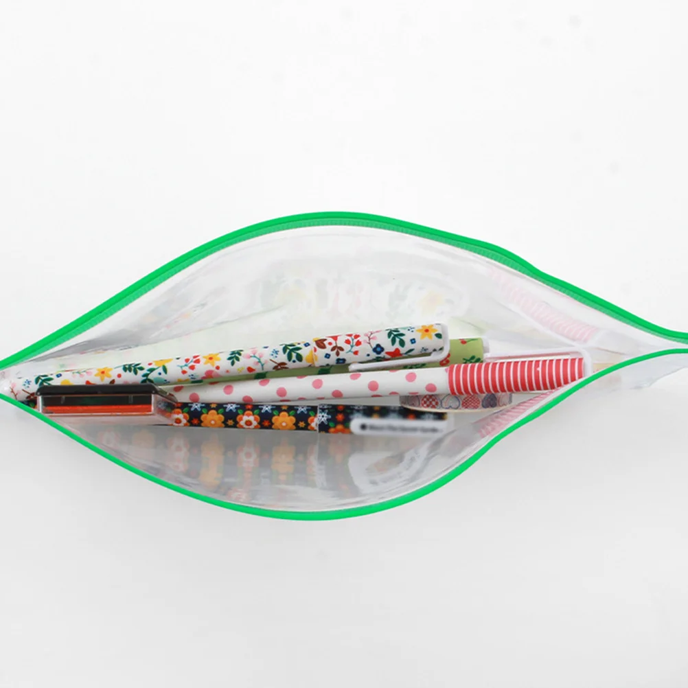 

10 шт., прозрачные сумки для файлов на молнии, красочные держатели для документов формата А4, портативные офисные школьные сумки для хранения, водонепроницаемые