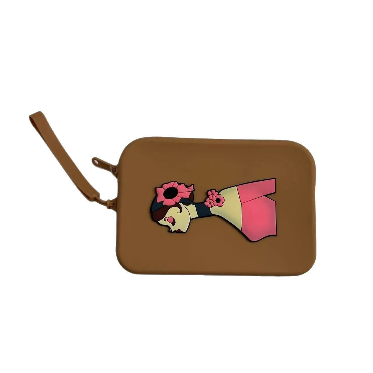 حقيبة مستحضرات التجميل السيليكون المحمولة متعددة الأغراض محفظة نسائية للعملات المعدنية مفتاح المنظم الحد الأدنى حقيبة سفر محفظة لطيف للنساء B1 #5