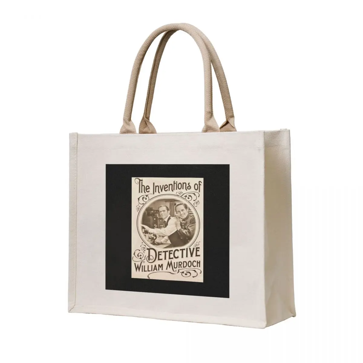 

The Great Retro Murdoch First Day Of Mysteries Video Game Birthday Tote Bag custom bags Canvas bag for women female bag