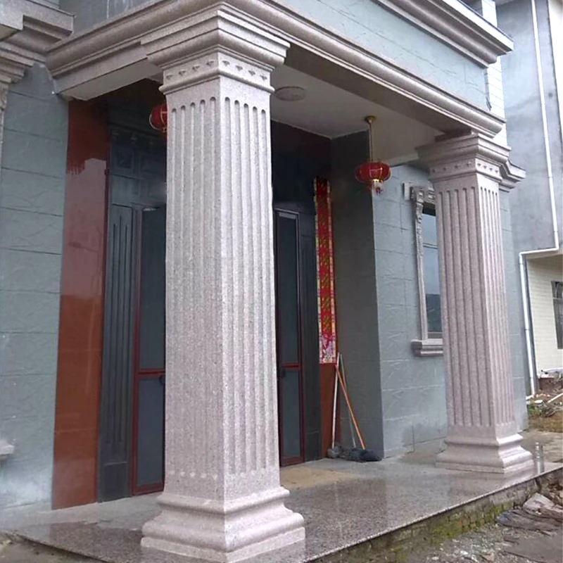 Cast-in-place self-built house villa square column Roman column mold household special decoration gate balcony cement plastic mo