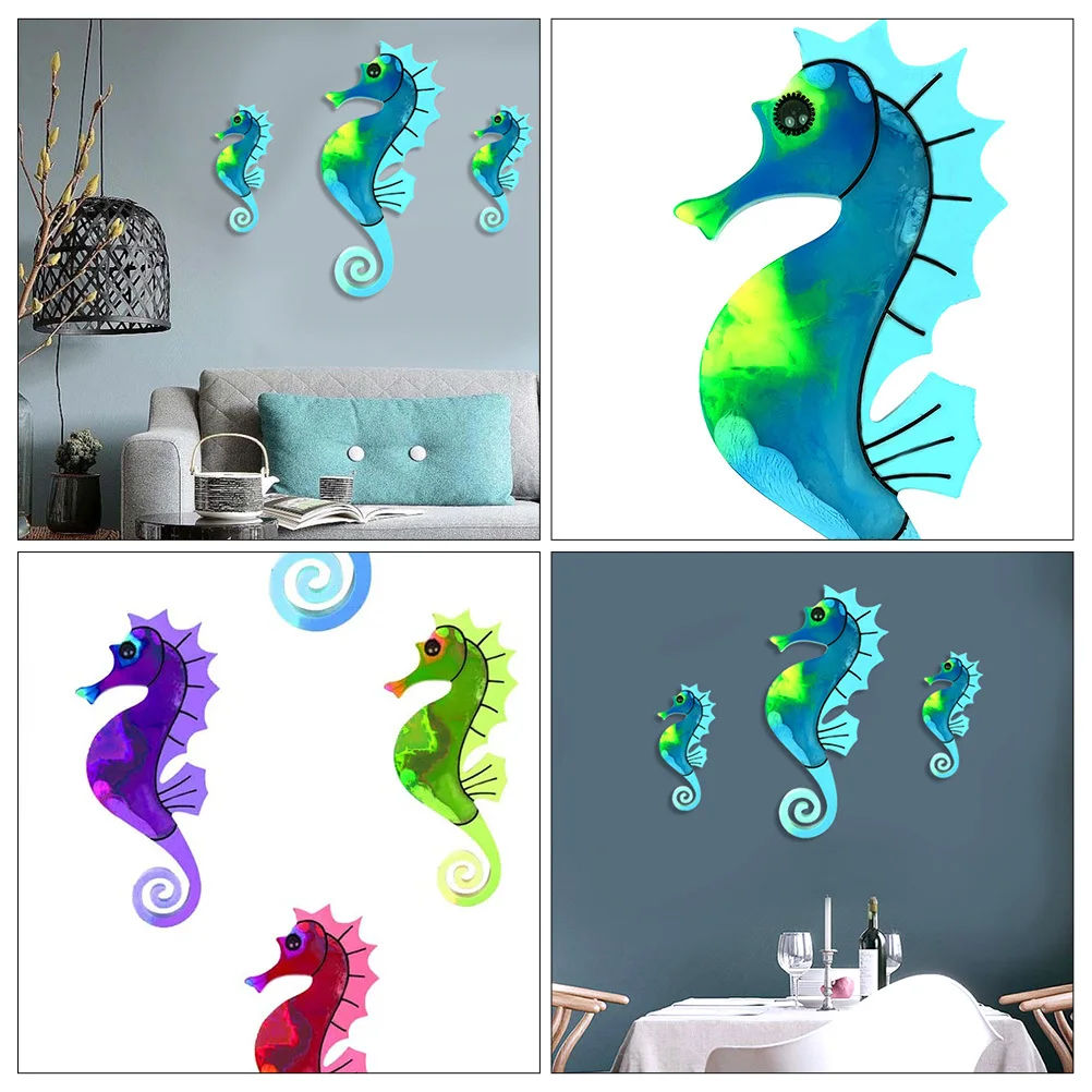 

Seahorse Wall Hanging Silicone Resin Mold Animal Theme Epoxy Casting Mold DIY Craft Decoration Household DIY Molds