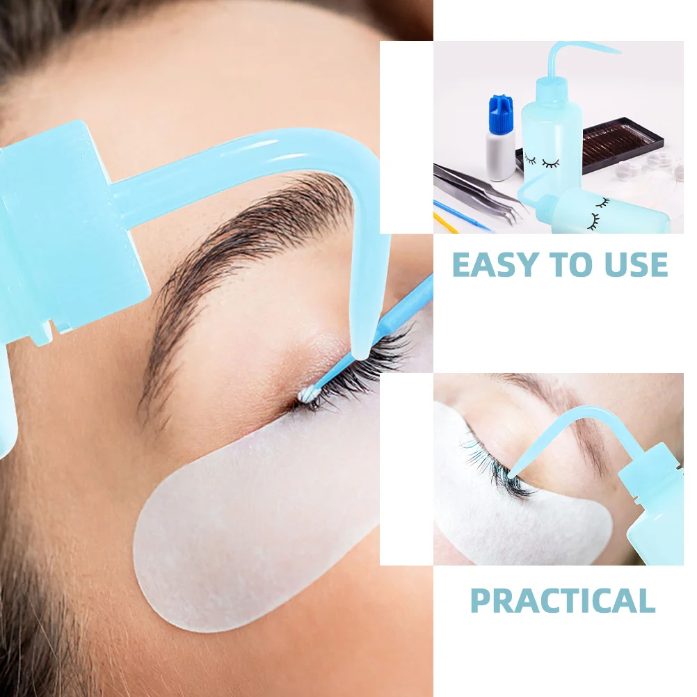 6 قطعة زجاجات تنظيف الرموش مانعة للتسرب زجاحة ضغط بزاوية صنبور لغسل الرموش نباتات سقي متعددة الوظائف فارغة #1