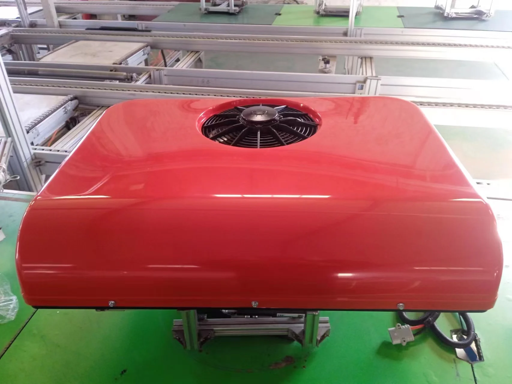 JP Rooftop Parking Cooler Battery Power Air Conditioning Electric Truck Excavator 12v Truck Excavator Air Conditioner