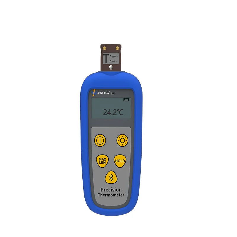 Hochpräzises einkanaliges TC-Temperaturthermometer -100 -400 Grad Handgerät für Industrielabor USB OEM ODM