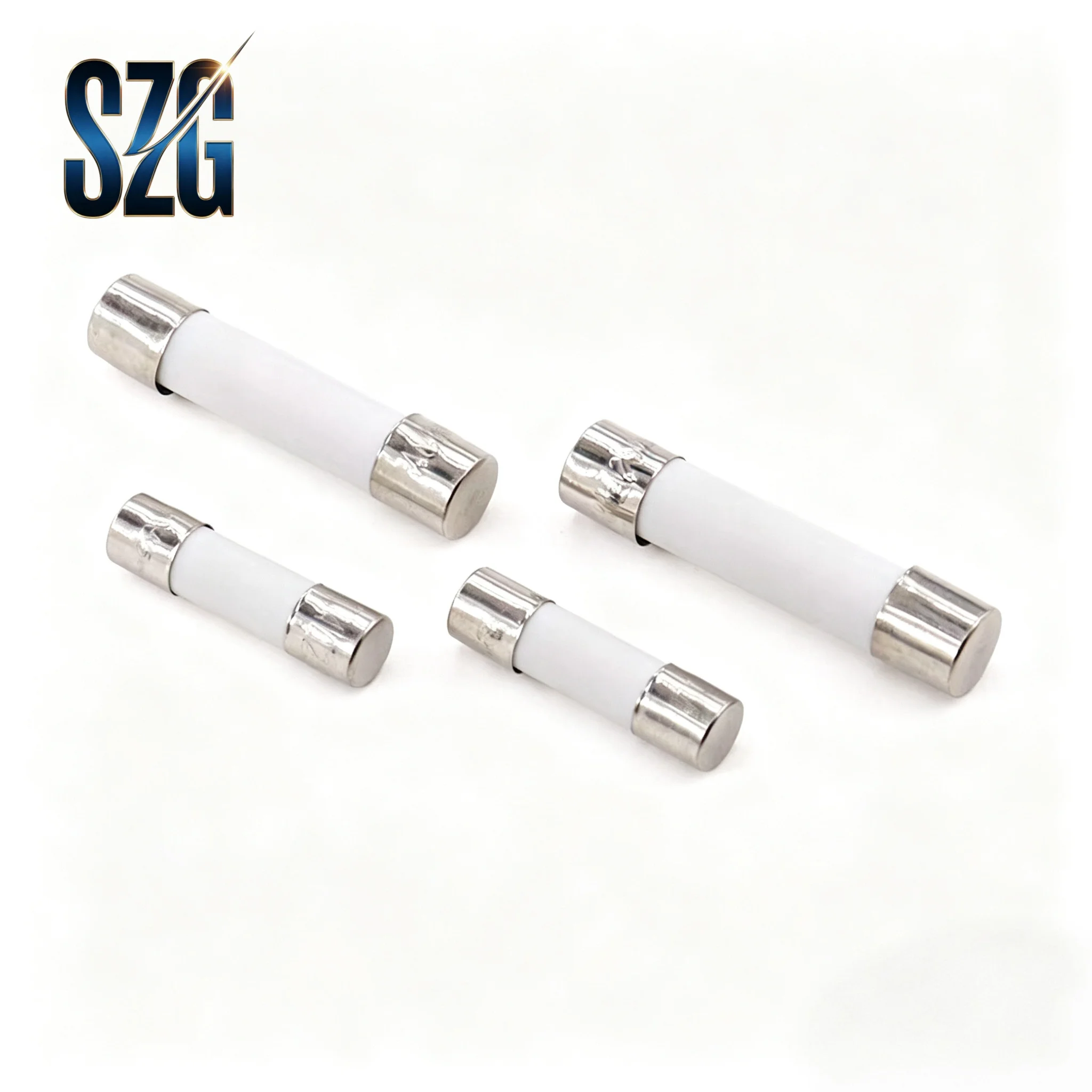 Lote de 10 fusibles de tubo de vidrio cerámico de acción rápida 6x30mm, 250V, 100, 200, 500, 630mA, 1, 2, 3, 5, 6.3, 10, 15, 20A, 25A, 30 AMP
