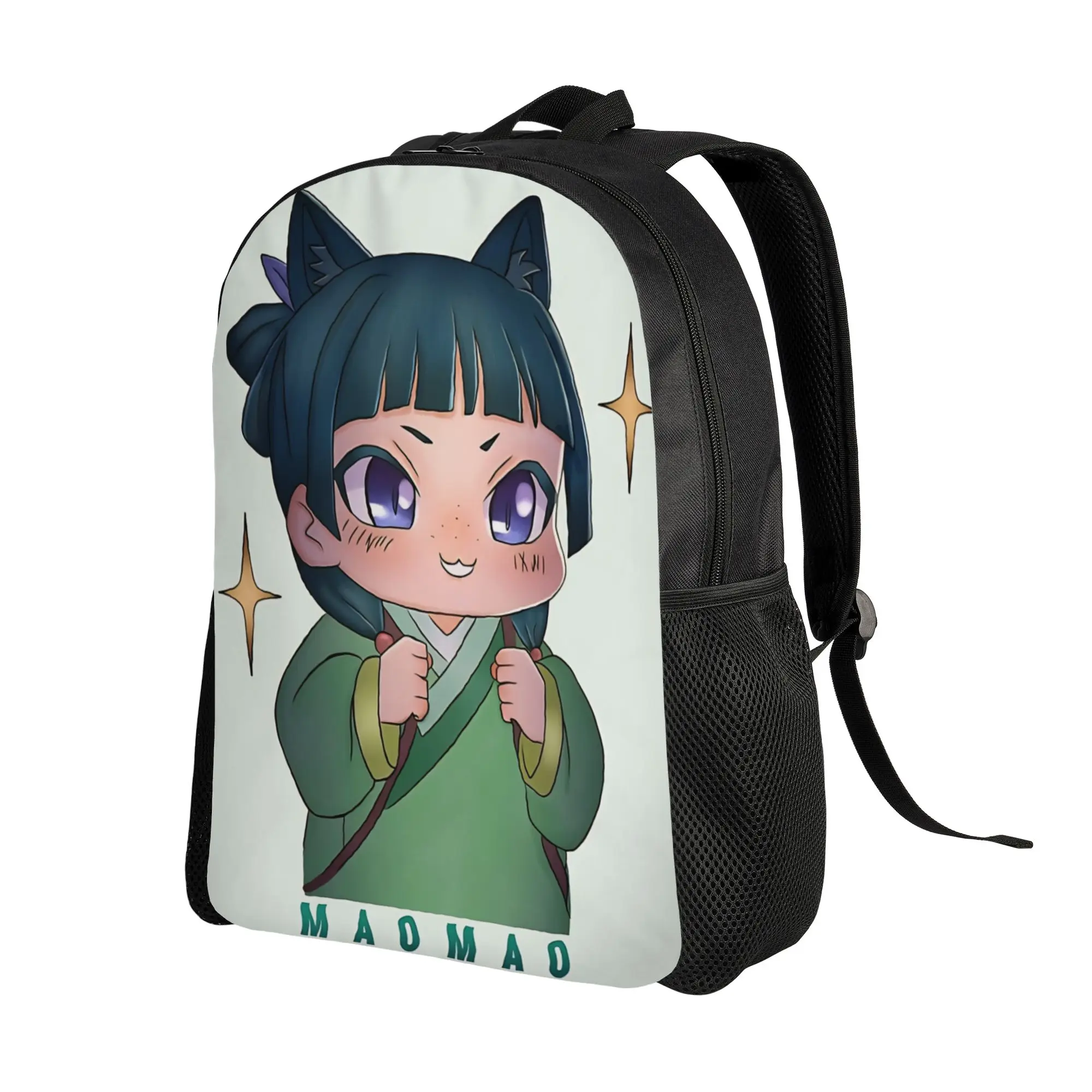 Doodle Cute Maiden Backpack  Outdoor Style Backpacks Male Cool School Bags Designer Print Rucksack
