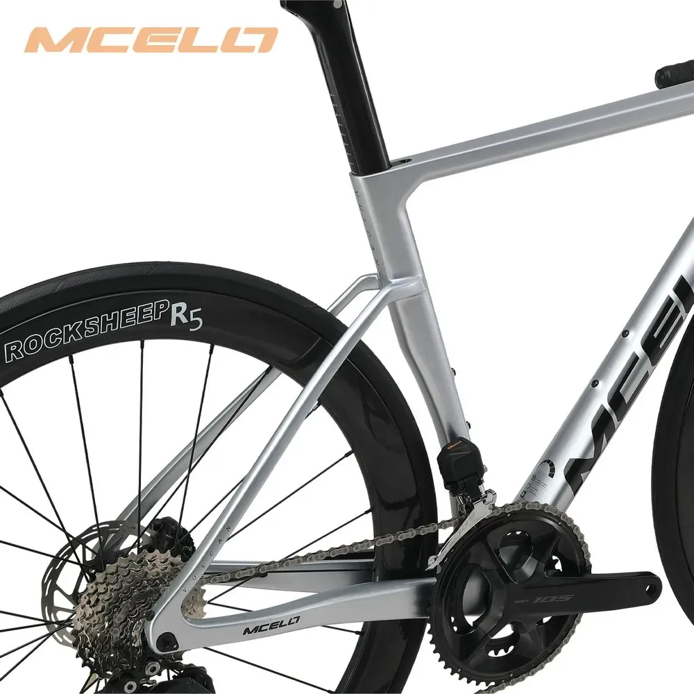 F, YUZHE team racing dedicated high-end ultra-light 7.5kg V2 105 Di2 R7170-24S T800 carbon fiber road bike hydraulic disc brake