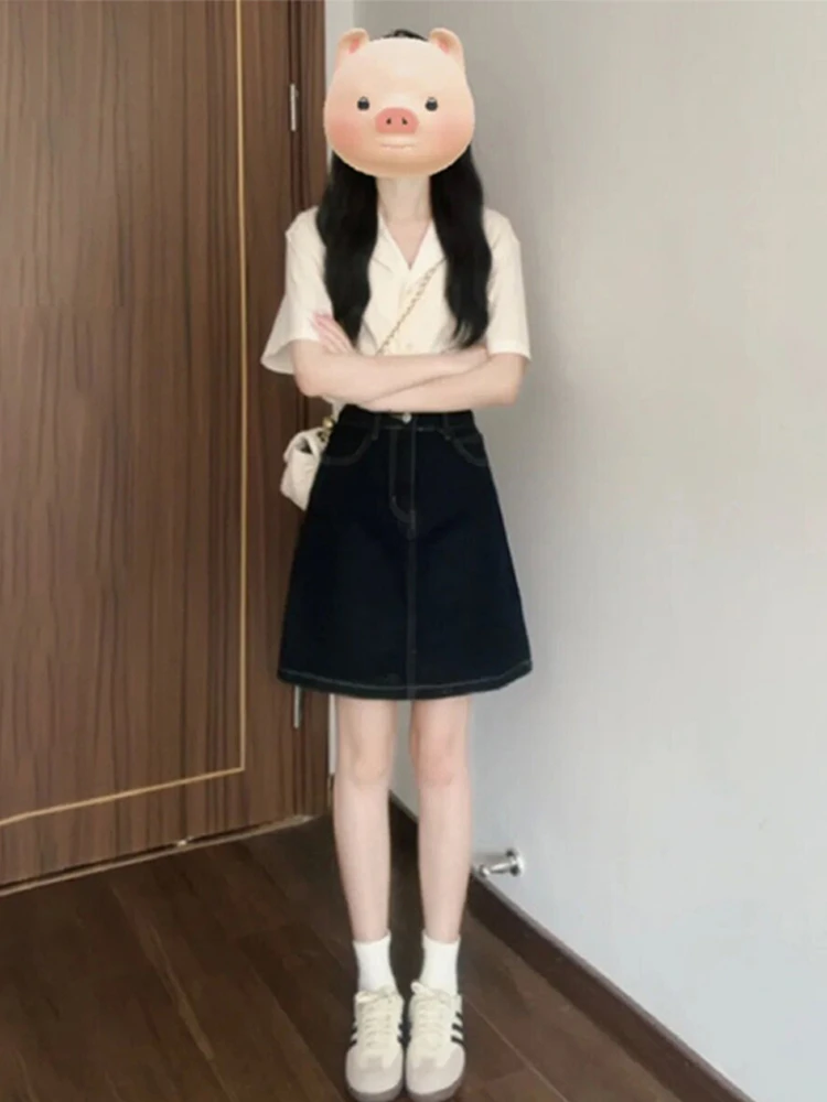 

Новая женская летняя футболка из полиэстерового смесового волокна, уникальная, модная, повседневная, маленького размера