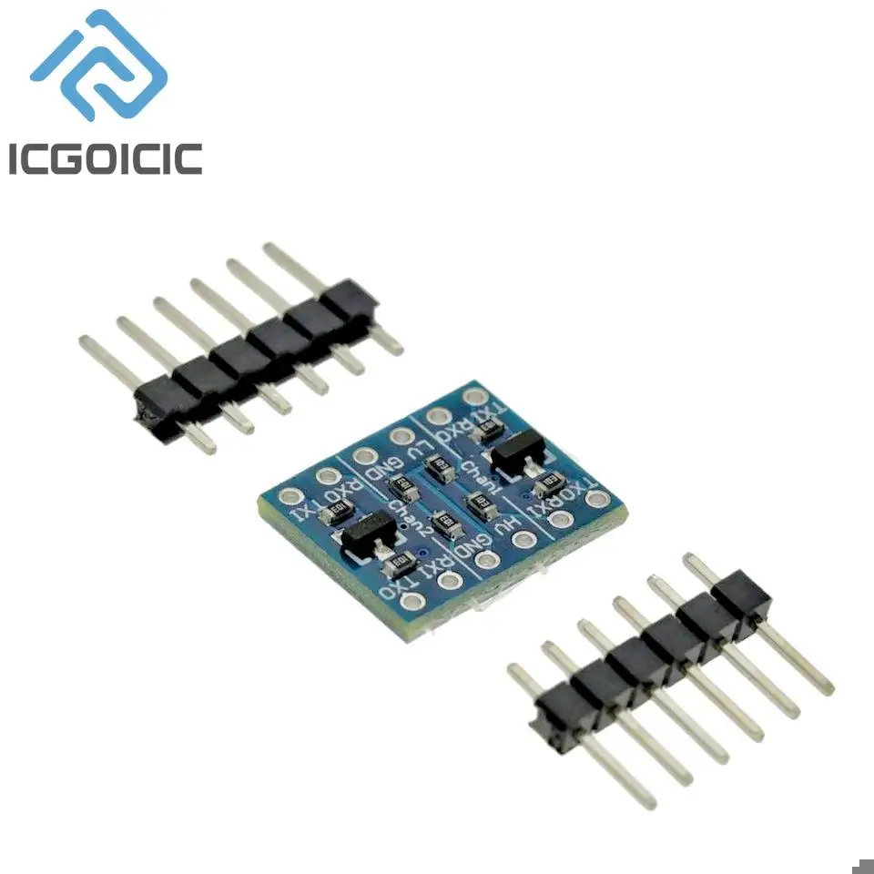 10pcs 2/4 Channel IIC I2C UART SPI Logic Level Converter Bi-Directional Module 5V to 3.3V Tool