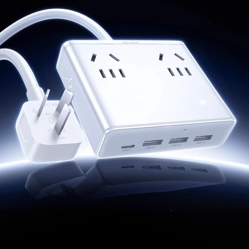 

USB fast charging multi-function plug-in board socket socket