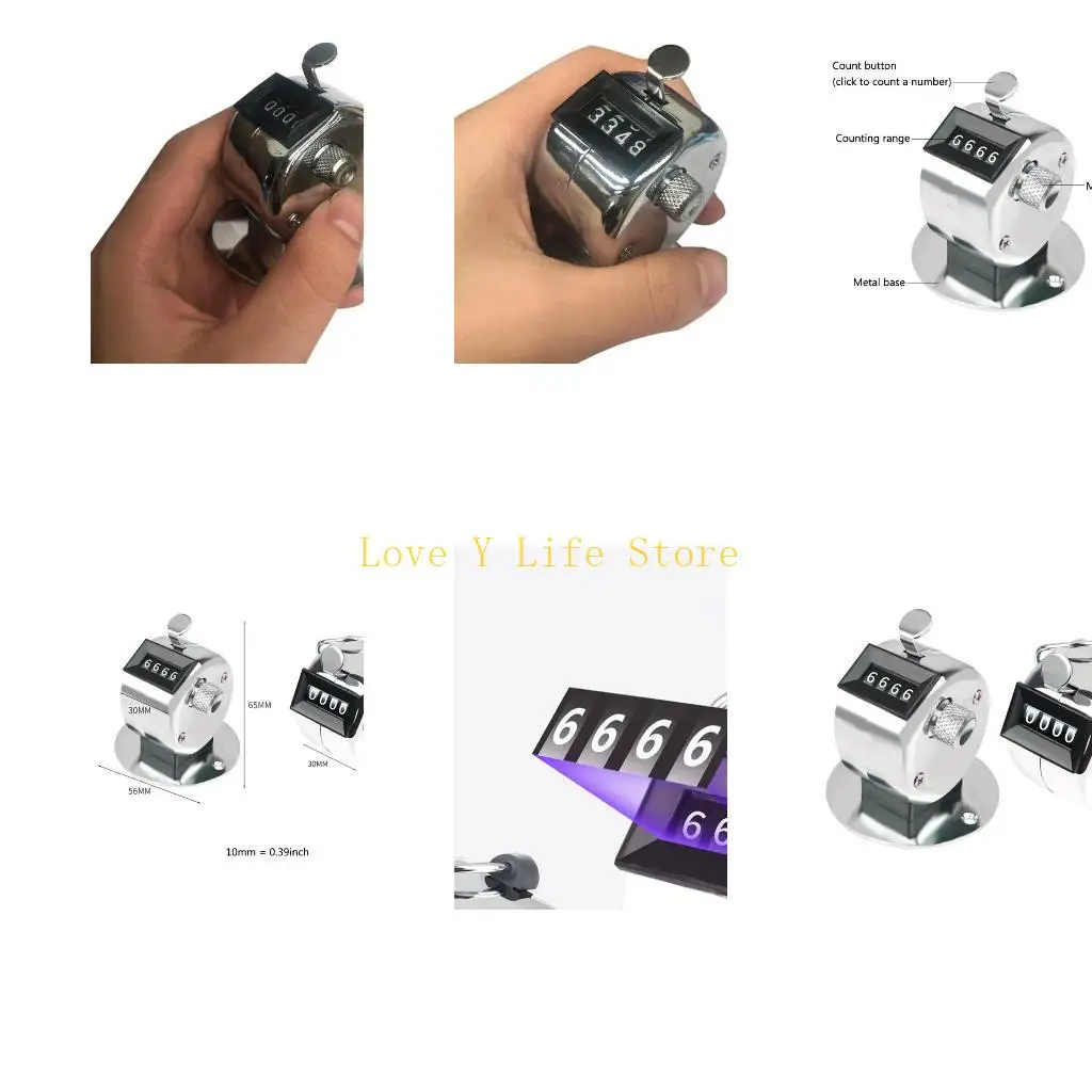 

L74C Mechanical for Palm Counter Handheld Counter Hand Max.9999 Cou