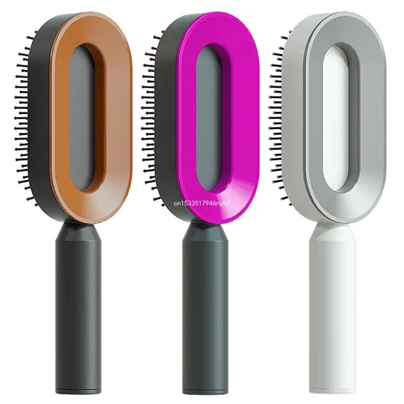 Curly Hair Styling Brush Wide Teeth Combs Women Scalp Massage Comb Anti-Static Detangler Hair Brush Dropship