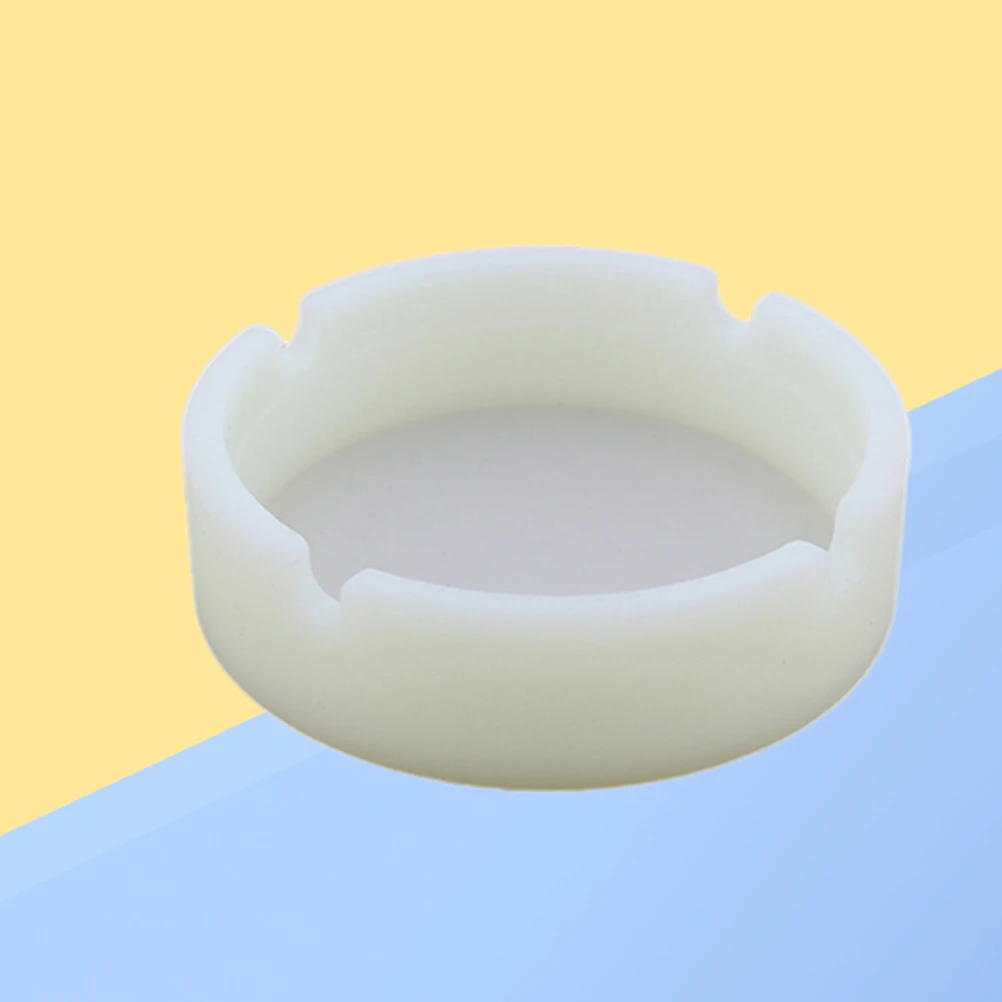 

Luminous Ashtray House Accessories Cigar Closed Portable Luxury Ashtrays Shine Desk Metal Silicone