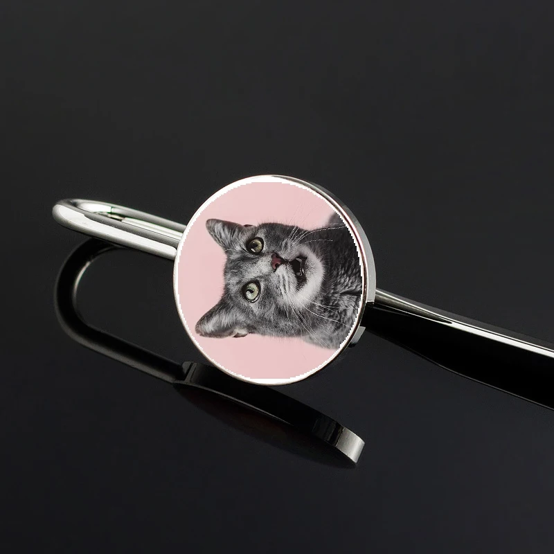 Cat Bookmark Metal Custom Marks Free box and Indicators of Custom Islamic Books gift