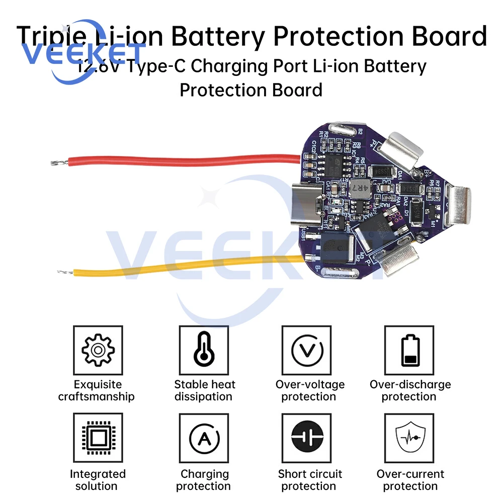 12.6V 3S 20A 18650 … - image