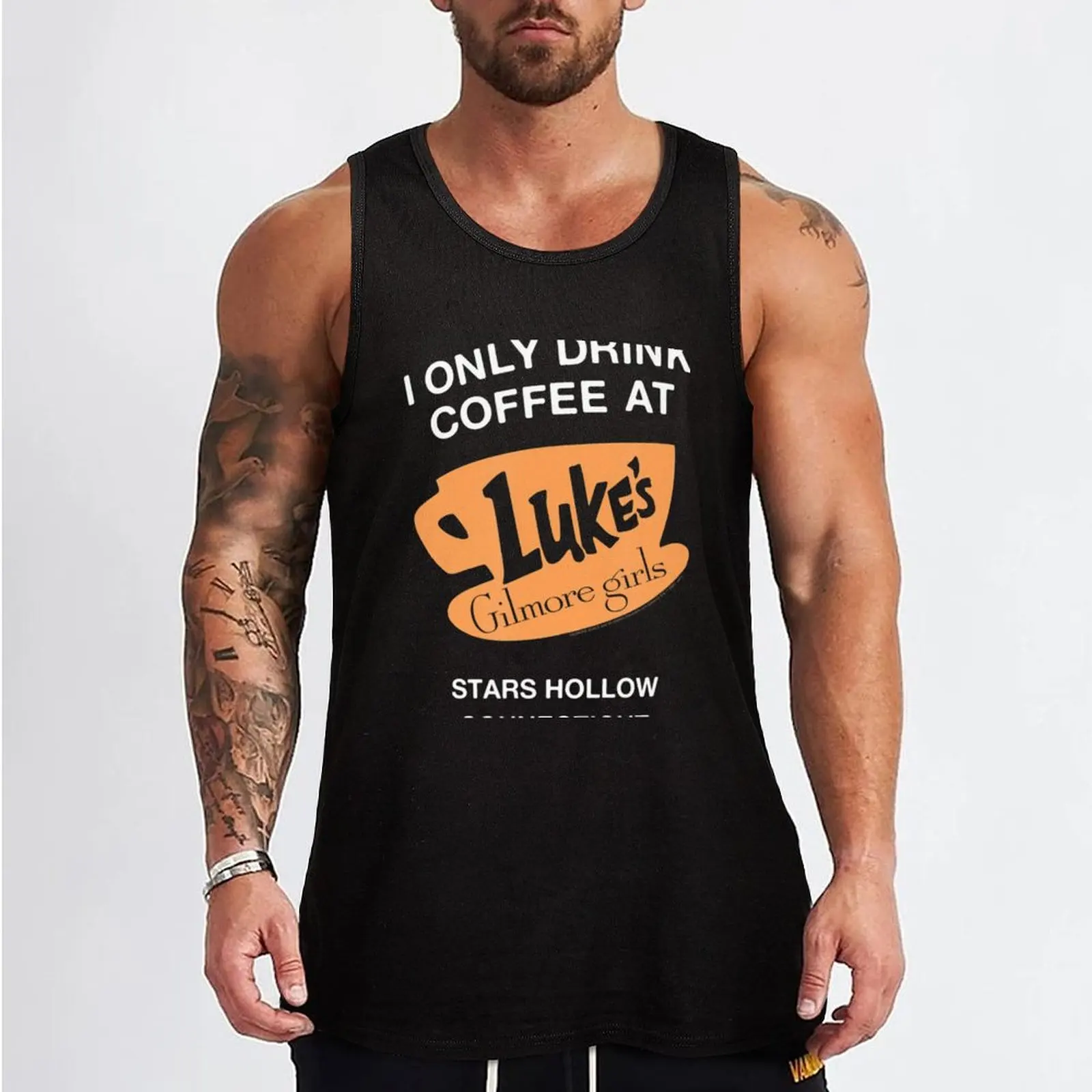 The Gilmore Movie Vintage, Gilmore Comedy drama Film Tank Top summer clothes for men Vest male mens gym clothes mens clothing