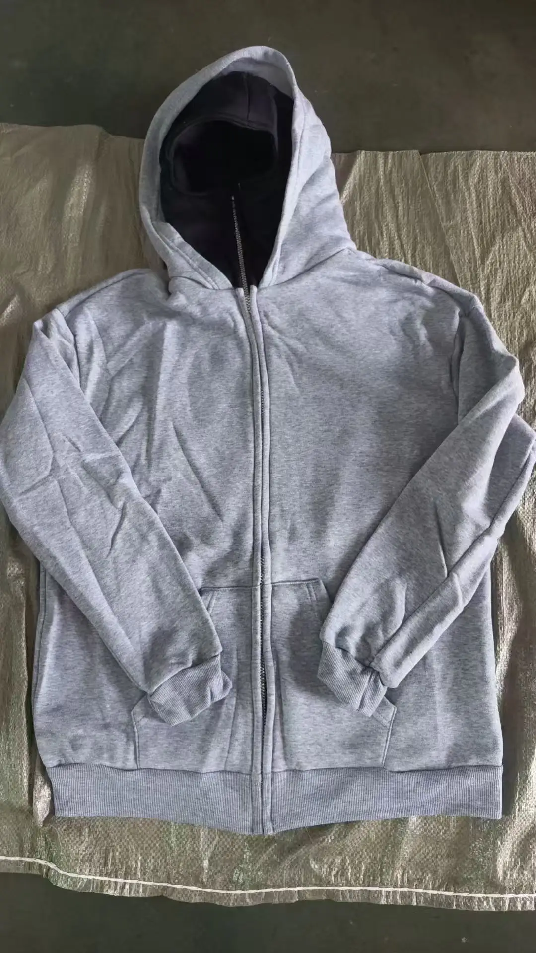 

Толстовка унисекс на молнии, новый стиль, пуловер с двойным капюшоном для мужчин и женщин, осенняя простая толстовка для пар