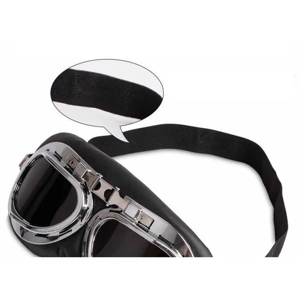 

Windproof Glasses Transparent Color Goggles Motorcycle Biker Unisex Motorbike ATV