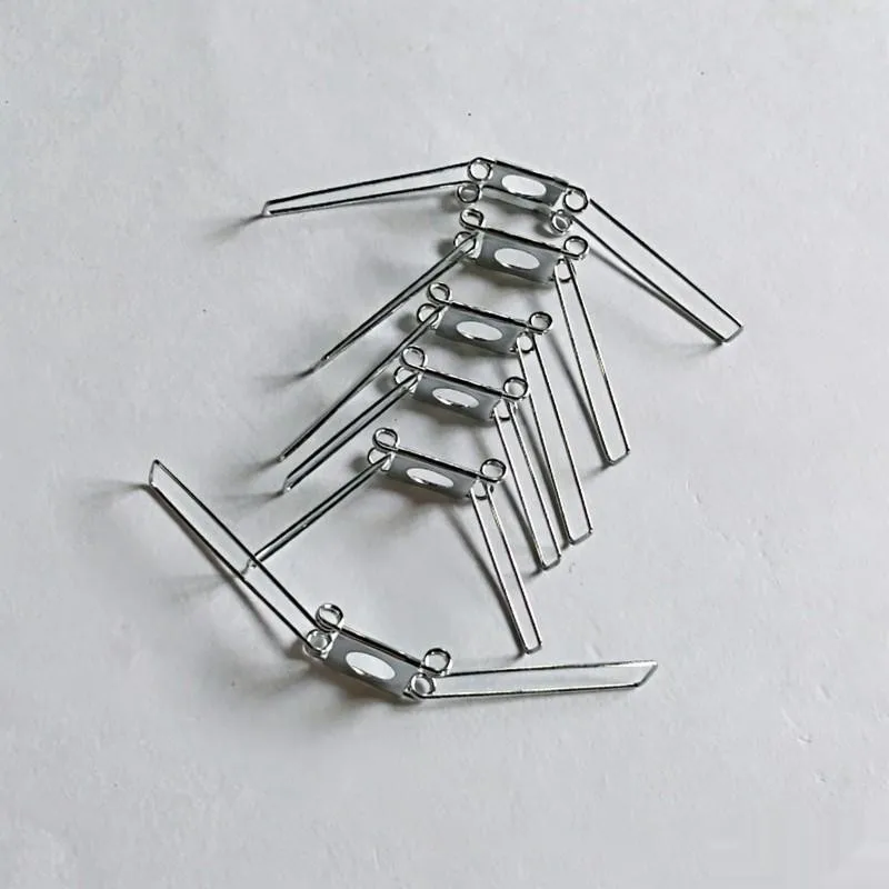 Sturdy Metal Material 100mm Light Shade Fixing Springs 21 pcs, perfect for DIY Illumination Projects, Secure Clamping Force