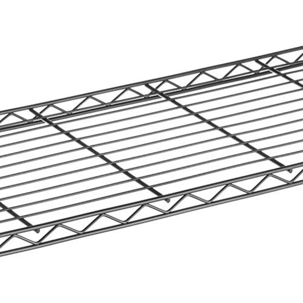 Whitmor Supreme Leveling Feet 350 Capacity Per Adjustable Wire Unit, Metal Storage Shelves, Durable Heavy Duty Shelf