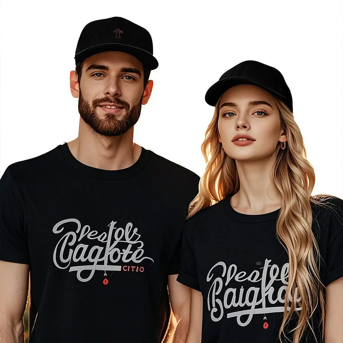 Sasquatch - Inspired Red Line Artwork Mesh Baseball Cap